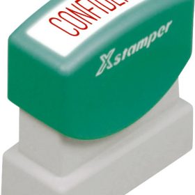 XSTAMPER Stempel Confidentiel F F110-R rot