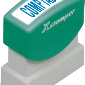 XSTAMPER Stempel Comptabilisé F F129-B blau