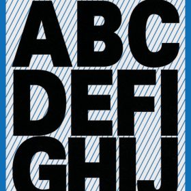 Z-DESIGN Letters schwarz 3784 25mm, wetterfest 2 Stück