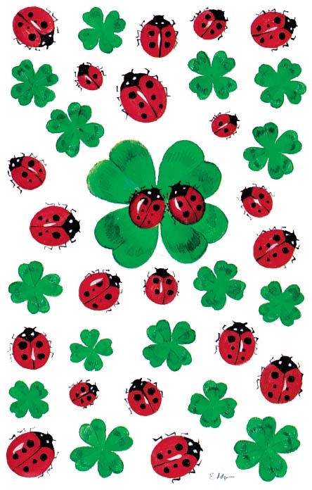 Z-DESIGN-4362-4004182043622 Z-DESIGN Sticker Creative 4362 Marienkäfer/Klee 2 Stück – Hochwertig & günstig bei ShopDeca