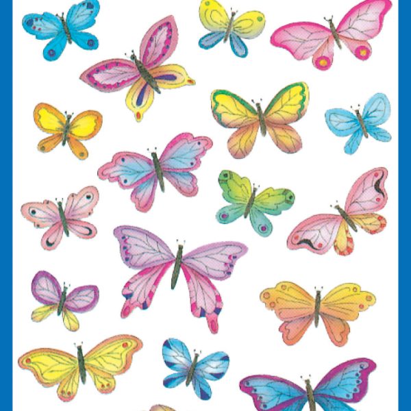 Z-DESIGN Sticker Creative 4390 Schmetterlinge 3 Stück