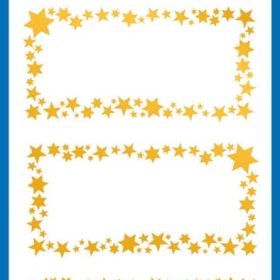 Z-DESIGN Glimmerstaub Sterne 52622 gold 2 Stück