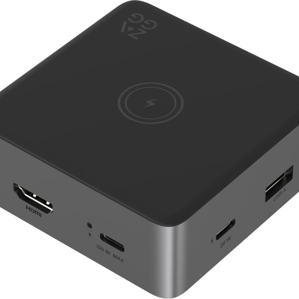 ZAGG 4-Port Hub Wireless charging 109816213 Black,Grey