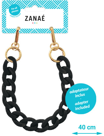 ZANAE-17548-3663838175486 ZANAÉ Phone Wristlace Carbone Smart 17548 Fall & Mate black – Hochwertig & günstig bei ShopDeca