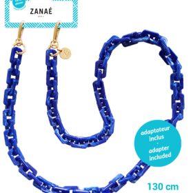 ZANAÉ Phone Necklace Blueberry Latte 18322 Cosy Capuccino blue