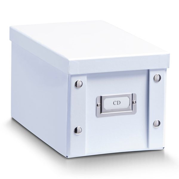 ZELLER CD-Box 6.9lt 17760 weiss 16.5x28x15cm