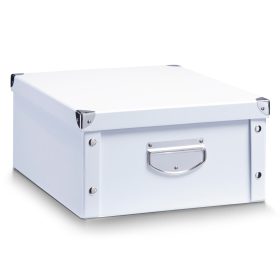 ZELLER Aufbewahrungsbox 22lt 17764 weiss 40x33x17cm