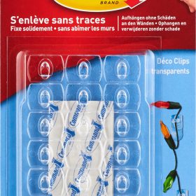 3M Command Deko Clip XS 17026CLR XS 20 Stück