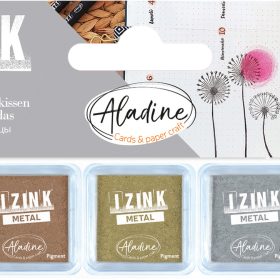 ALADINE Stempelkissen 03945 metallic 5 Stück