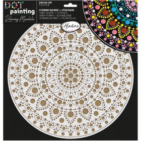 ALADINE Dot painting Punktmalerei 85507 Form & Schablone 30cm