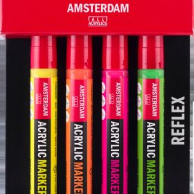 AMSTERDAM Acrylmarker Reflex 4mm 17519003 assortiert 4 Stück