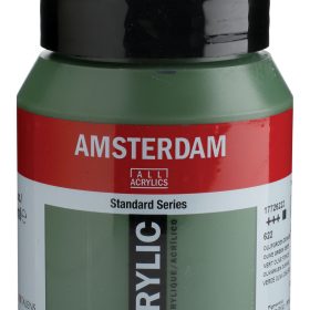 AMSTERDAM Acrylfarbe 500ml 17726222 olivgrün d. 622