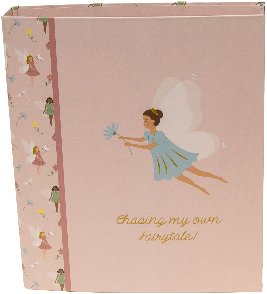 ANCOR-128482-5604730128482 ANCOR Ringbuch A4 128482 B'log Fairies Rose, 2 Ringe – Bild 1