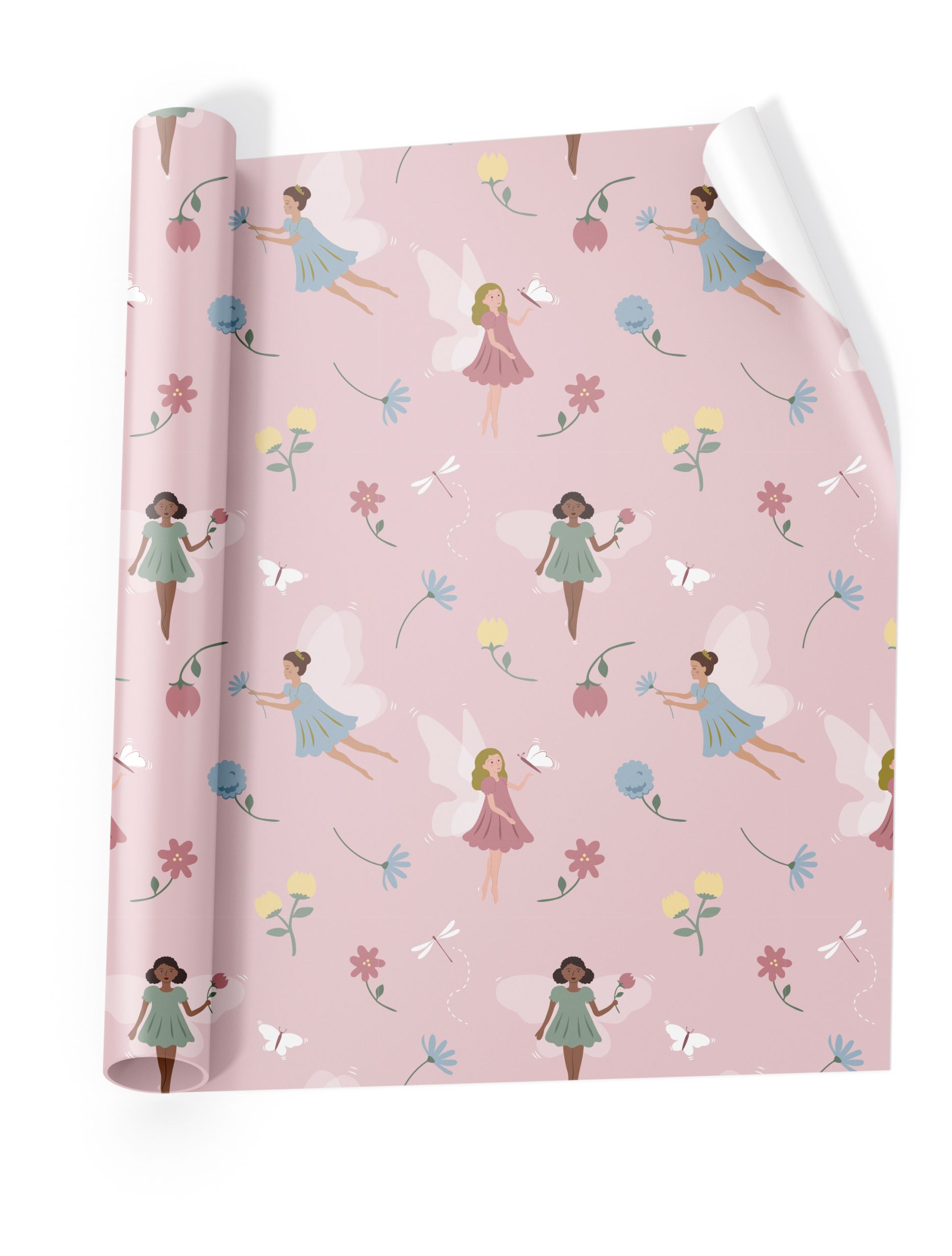 ANCOR-128888-5604730128888 ANCOR Einfasspapier 70x100 cm 128888 B'Log Fairies – Bild 1