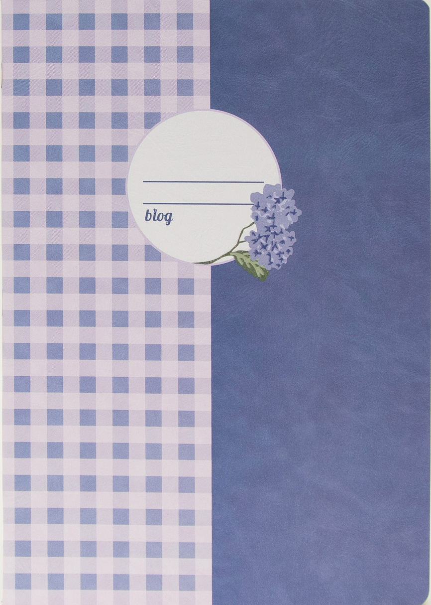 ANCOR-130317-5604730130317 ANCOR Notizheft A4 130317 Provence Vichy, kariert 48 Bl. – Bild 1