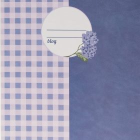 ANCOR Notizheft A5 130348 Provence Vichy, liniert 48 Bl.