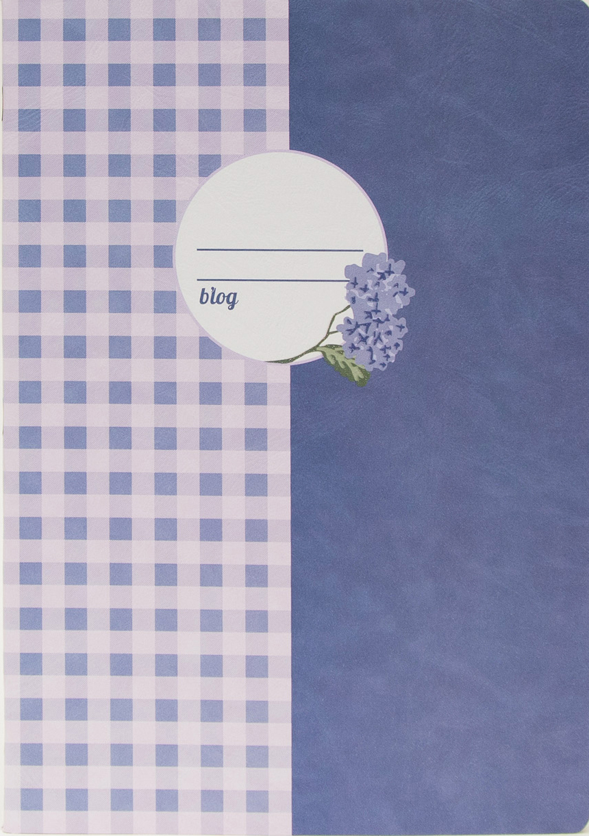 ANCOR-130348-5604730130348 ANCOR Notizheft A5 130348 Provence Vichy, liniert 48 Bl. – Bild 1