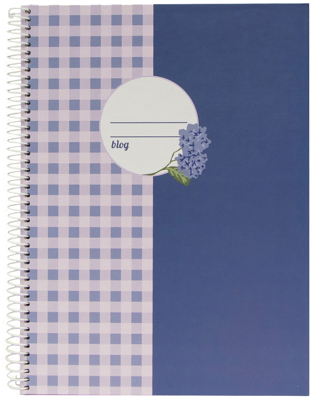 ANCOR-130409-5604730130409 ANCOR Spiralbuch Hardcover A4 130409 Provence Vichy, liniert 80 Bl. – Bild 1