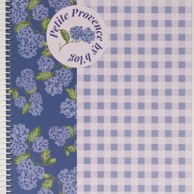 ANCOR Spiralbuch Hardcover A4 130447 Provence Flowr, kariert 80 Bl.