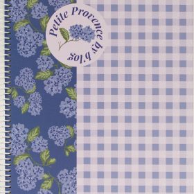 ANCOR Spiralbuch Hardcover A5 130478 Provence Flowr, liniert 80 Bl.