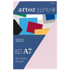 ARTOZ Visitenkarten 1001 A7 10713614-483 220g, kirschblüte 5 Blatt