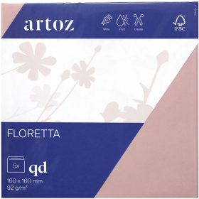 ARTOZ Couverts 1001 160x160mm 15845418-281 92g, light rose 5 Stück