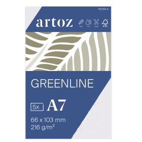 ARTOZ Visitenkarten 1001 A7 19213614-211 216g, birch 5 Blatt