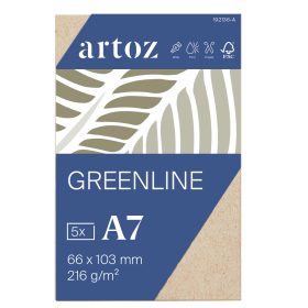 ARTOZ Visitenkarten 1001 A7 19213614-584 216g, desert 5 Blatt