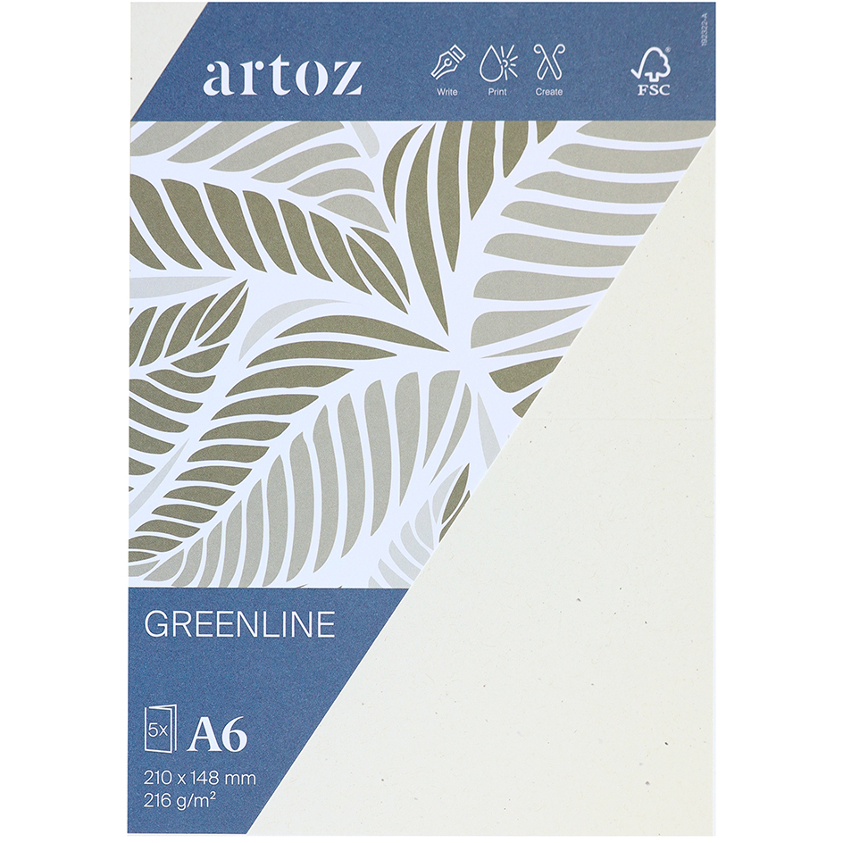 ARTOZ-19232226-242-7612996824183 ARTOZ Karten 1001 A6 19232226-242 216g, tortilla 5 Blatt – Bild 1