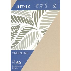 ARTOZ Karten 1001 A6 19232226-584 216g, desert 5 Blatt