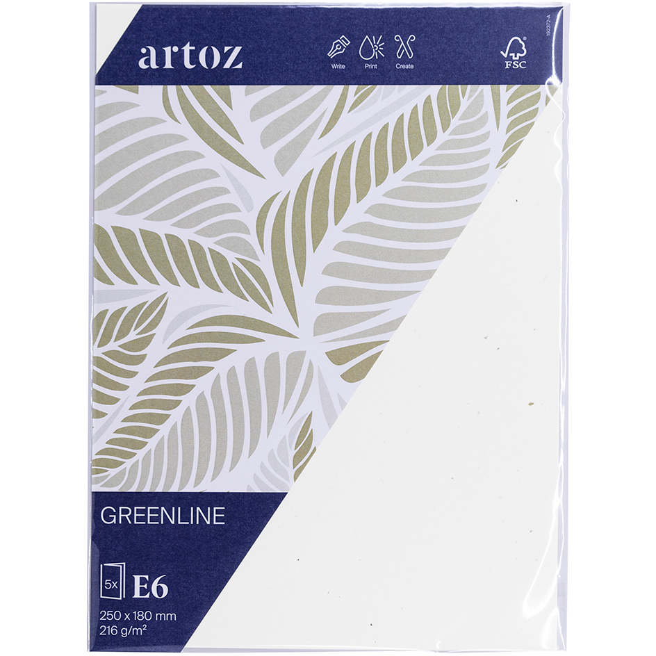 ARTOZ-19237226-211-7612996955771 ARTOZ Karten 1001 E6 19237226-211 216g, birch 5 Blatt – Bild 1