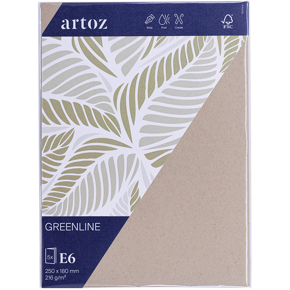 ARTOZ-19237226-584-7612996955870 ARTOZ Karten 1001 E6 19237226-584 216g, desert 5 Blatt – Bild 1