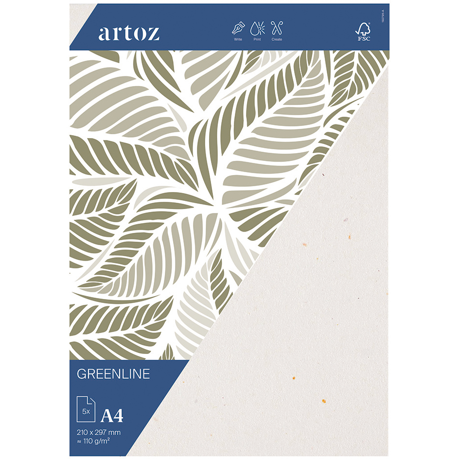 ARTOZ-19279614-242-7612996823773 ARTOZ Papier 1001 A4 19279614-242 118, tortilla 5 Blatt – Bild 1