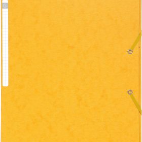 BIELLA Sammelmappe mit Gummizug A4 55759E gelb 3 Klappen