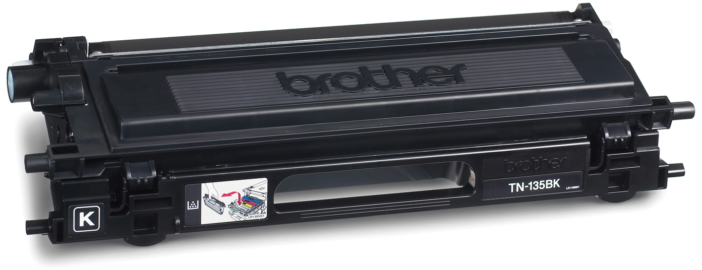BROTHER-TN-135BK-4977766648134 BROTHER Toner HY schwarz TN-135BK HL-4040/4070 5000 Seiten – Bild 1