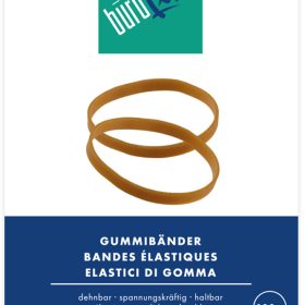 BÜROLINE Gummibänder 60x1,3mm 155216 braun, ø 40mm 100g