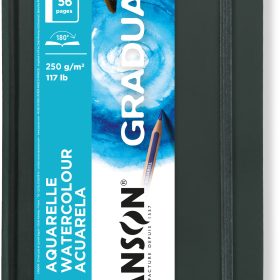 CANSON Aquarellbuch Graduate A5 31200L027 blanko, 250g 28 Blatt