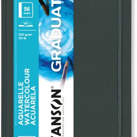 CANSON Aquarellbuch Graduate A4 31200L029 blanko, 250g 28 Blatt