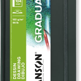 CANSON Skizzenbuch Graduate A5 31200L038 blanko, 160g 52 Blatt