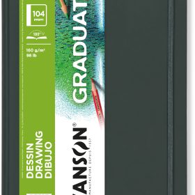 CANSON Skizzenbuch Graduate A4 31200L039 blanko, 160g 52 Blatt