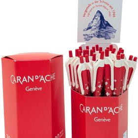 CARAN D'ACHE Kugelschreiber 825 825.296 Schweizer Kreuz 30 Stück