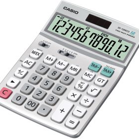 CASIO Tischrechner ECO DF-120ECO 12-Stellig, Solar/Batterie