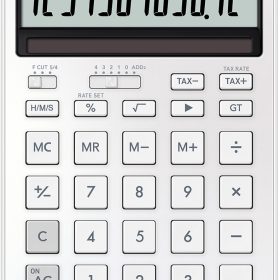 CASIO Taschenrechner JW-200DQ weiss