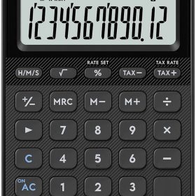 CASIO Taschenrechner MS-20YC schwarz