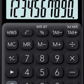 CASIO Taschenrechner SL-310UC-BK 10-stellig schwarz