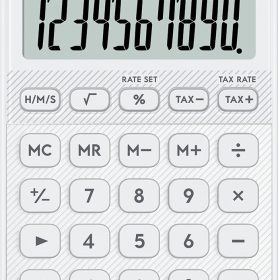 CASIO Taschenrechner SL-310YC weiss