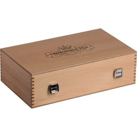 CROWNING'S Tee Holzbox leer 106265 für 8 Sorten