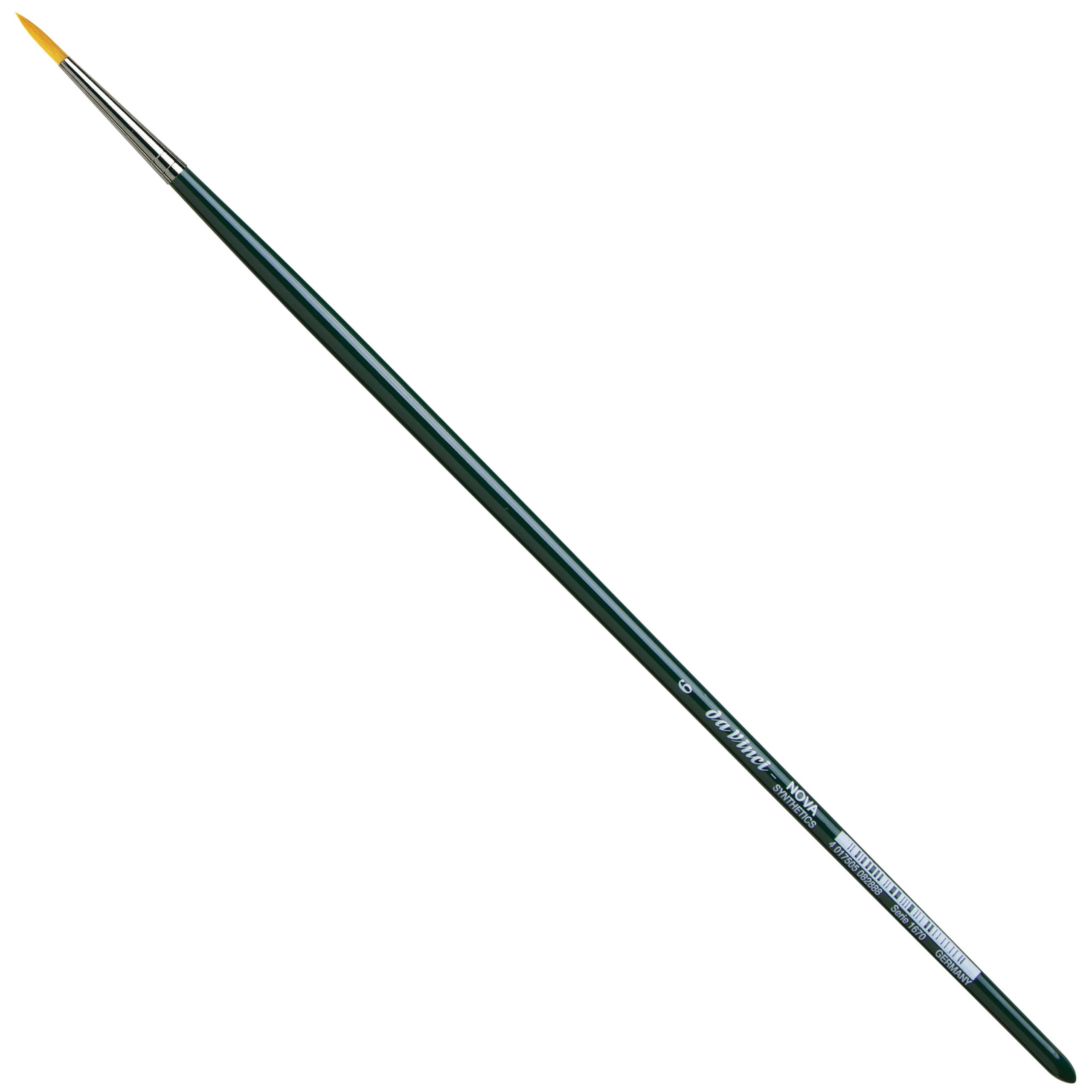 DA-VINCI-VA-1670_6-4017505082888 DA VINCI Rundpinsel Nova VA-1670_6 Grösse 6, Synthetik – Bild 1