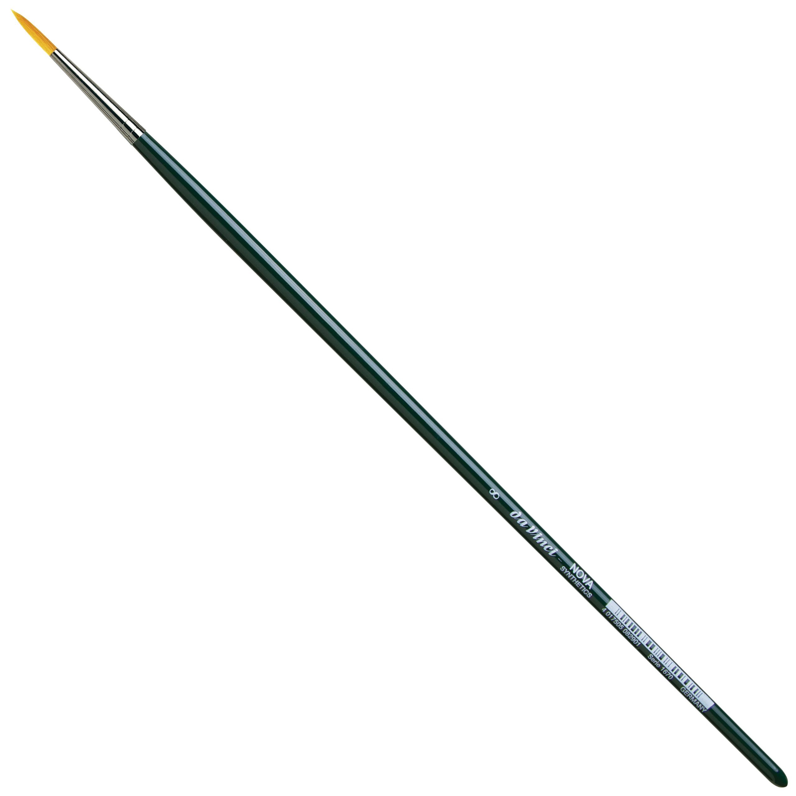 DA-VINCI-VA-1670_8-4017505082901 DA VINCI Rundpinsel Nova VA-1670_8 Grösse 8, Synthetik – Bild 1
