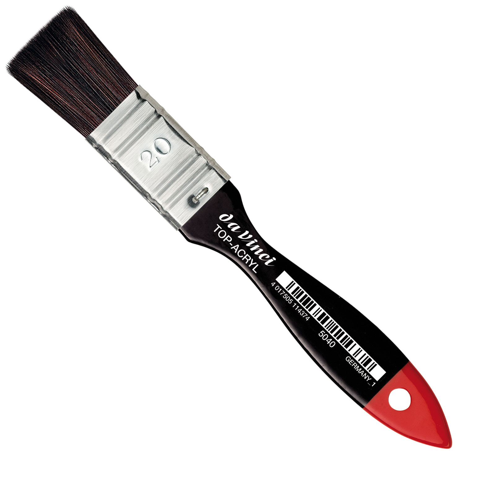 DA-VINCI-VA-5040_20-4017505114374 DA VINCI Flachpinsel Top Acryl VA-5040_20 Grösse 20, Synthetik – Bild 1